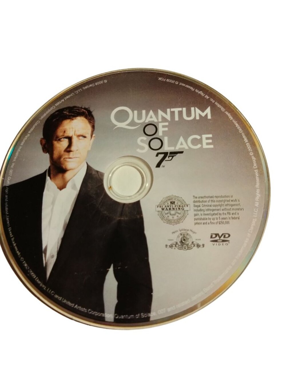 Quantum of Solace 007 DVD Classic Spy Action Adventure